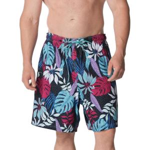 imageSpeedo Mens Swim Trunk Big and Tall RedondoHothouse Anthracite