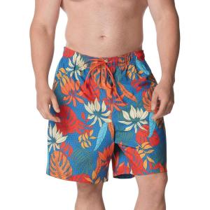 imageSpeedo Mens Swim Trunk Big and Tall RedondoHothouse Vallarta Blue