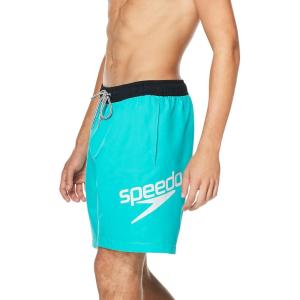 imageSpeedo Mens Swim Trunk Mid Length Redondo SolidCeramicBlack