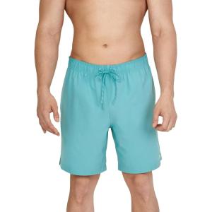 imageSpeedo Mens Swim Trunk Mid Length Redondo SolidPorcelain