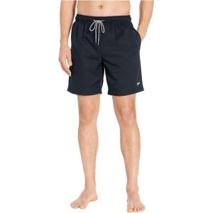 imageSpeedo Mens Swim Trunk Mid Length Redondo SolidSpeedo Black