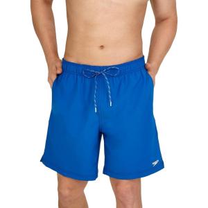 imageSpeedo Mens Swim Trunk Mid Length Redondo SolidSpeedo Blue