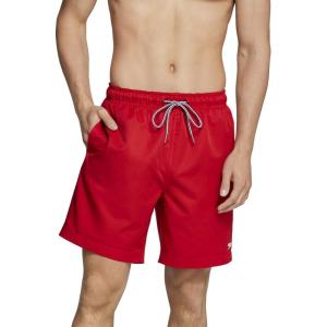 imageSpeedo Mens Swim Trunk Mid Length Redondo SolidSpeedo Red