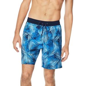 imageSpeedo Mens Swim Trunk Mid Length SeasideThrowing Shade Speedo Blue