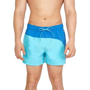 imageSpeedo Mens Swim Trunk Short Length Redondo SolidBlock Blue Atoll