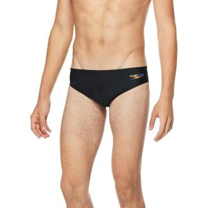 imageSpeedo Mens Swimsuit Brief Endurance The One GraphicPride Anthracite