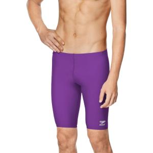 imageSpeedo Mens Swimsuit Jammer Endurance Solid USA AdultTeam Purple
