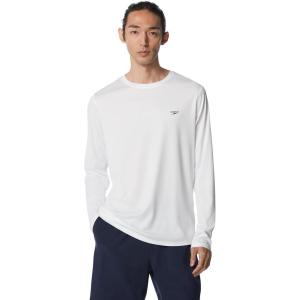 imageSpeedo Mens Uv Swim Shirt Graphic Long Sleeve TeeBondi Bright White