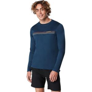 imageSpeedo Mens Uv Swim Shirt Graphic Long Sleeve TeeMoonlit Ocean