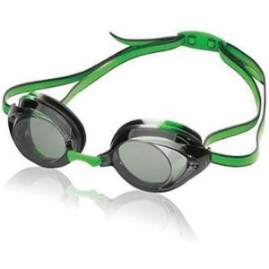 imageSpeedo UnisexChild Swim Goggles Vanquisher 20 JuniorBlackGreen