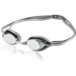 imageSpeedo UnisexChild Swim Goggles Vanquisher 20 JuniorMirrored Silver