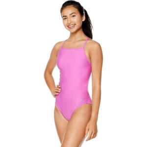 imageSpeedo Womens Swimsuit Piece Endurance The One Solid Team ColorsLost Lavender