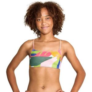 imageSpeedo Womens Swimsuit Top Bikini Endurance Strappy Back DemiBlock Tropics