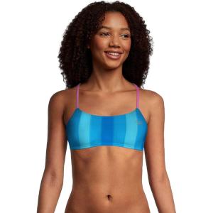 imageSpeedo Womens Swimsuit Top Bikini Endurance Strappy Back DemiBlue