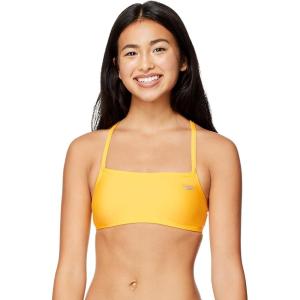 imageSpeedo Womens Swimsuit Top Bikini Endurance Strappy Back DemiLemon Chrome