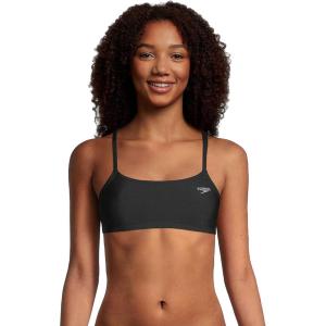 imageSpeedo Womens Swimsuit Top Bikini Endurance Strappy Back DemiSpeedo Black