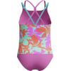 imageSpeedo Big Girls Solid Infinity Splice One Piece SwimsuitArctic Glass