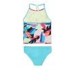imageSpeedo Big Girls Solid Infinity Splice One Piece SwimsuitBlue Atoll