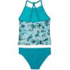 imageSpeedo Big Girls Solid Infinity Splice One Piece SwimsuitFlamingo Fever