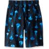 imageSpeedo Boys Swim Trunk Knee Length Boardshort EBoard PrintedJelly New Black