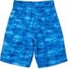 imageSpeedo Boys Swim Trunk Knee Length Boardshort EBoard PrintedSharks Medieval Blue