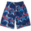 imageSpeedo Boys Swim Trunk Knee Length Boardshort EBoard PrintedStars High Risk Red