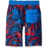 imageSpeedo Boys Swim Trunk Knee Length Boardshort EBoard PrintedSwirl Bright Ocean