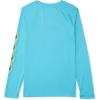 imageSpeedo Boys UV Swim Shirt Long Sleeve Tee GraphicBlue Atoll