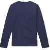 imageSpeedo Boys UV Swim Shirt Long Sleeve Tee GraphicPeacoat Basic