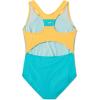 imageSpeedo Girls Swimsuit One Piece Infinity Splice Thick Strap2023 Scuba Blue