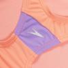 imageSpeedo Girls Swimsuit One Piece Infinity Splice Thick StrapSweet Purple