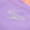 imageSpeedo Girls Swimsuit One Piece Infinity Splice Thick StrapSweet Purple
