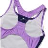 imageSpeedo Girls Swimsuit One Piece Infinity Splice Thick StrapSweet Taro