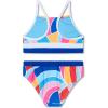 imageSpeedo Girls Swimsuit Two Piece Bikini SetAzure Allure