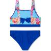imageSpeedo Girls Swimsuit Two Piece Bikini SetFauve Floral