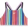 imageSpeedo Girls Swimsuit Two Piece Bikini SetRainbow Stripe Anthracite