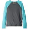 imageSpeedo Girls Uv Swim Shirt Long Sleeve RashguardAsphaltBlue