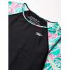 imageSpeedo Girls Uv Swim Shirt Long Sleeve RashguardBlackWhite