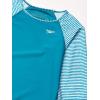 imageSpeedo Girls Uv Swim Shirt Long Sleeve RashguardCapri Breeze