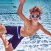 imageSpeedo Kids Swim Goggles Skoogle Ages 38BlackGreen