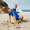 imageSpeedo Kids Swimsuit One Piece Short Sleeve Rashguard Begin to Swim PrintDeep Sapphire