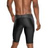 imageSpeedo Mens Standard Swimsuit Jammer Endurance Splice Team ColorsBlackCharcoalWhite