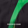 imageSpeedo Mens Standard Swimsuit Jammer Endurance Splice Team ColorsBlackGreen Spark