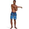 imageSpeedo Mens Swim Trunk Knee Length Boardshort Bondi Printed18 Oasis Peacoat