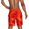 imageSpeedo Mens Swim Trunk Knee Length Boardshort Bondi Printed18 Palm Spicy Orange