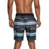 imageSpeedo Mens Swim Trunk Knee Length Boardshort Bondi Printed18 Seafaring Anthracite