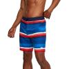 imageSpeedo Mens Swim Trunk Knee Length Boardshort Bondi Printed18 Seafaring High Risk Red