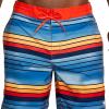 imageSpeedo Mens Swim Trunk Knee Length Boardshort Bondi Printed18 Seafaring Vallarta Blue