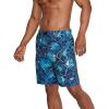 imageSpeedo Mens Swim Trunk Knee Length Boardshort Bondi Printed20 Blend Peacoat