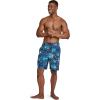 imageSpeedo Mens Swim Trunk Knee Length Boardshort Bondi Printed20 Blend Peacoat